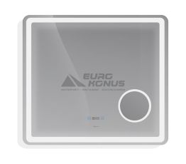 ASIGNATURA Зеркало с подогревом, LED подсветкой, косметическим зеркалом и часами Intense 65421800